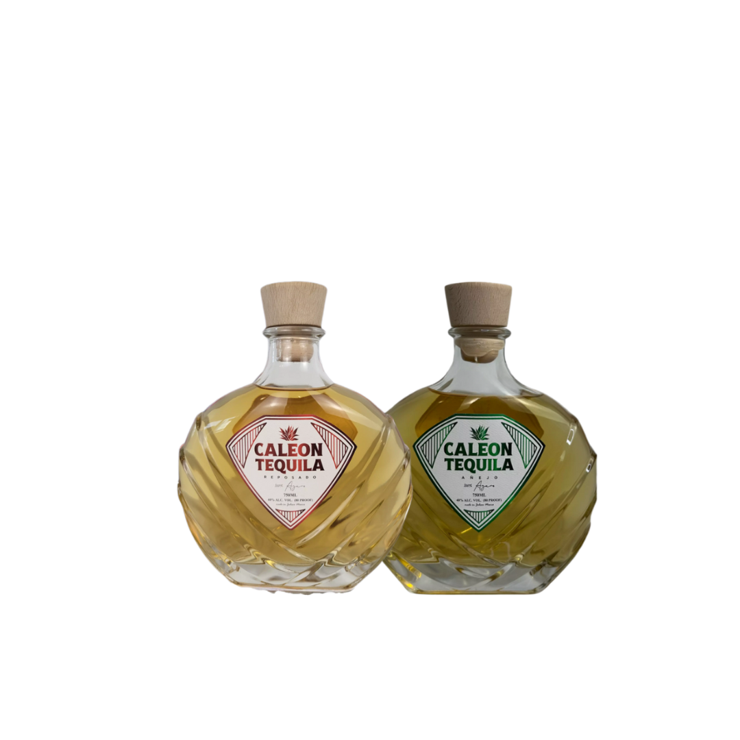 Caleon Tequila Reposado and Añejo Tequila Set