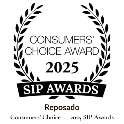 Reposado - Consumers Choice Award - 2025 SIP Awards